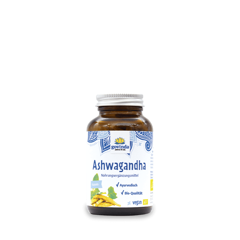 BIO Ašvaganda (Ashwagandha), 90 vegāniskās kapsulas (400 mg/1 kaps.)