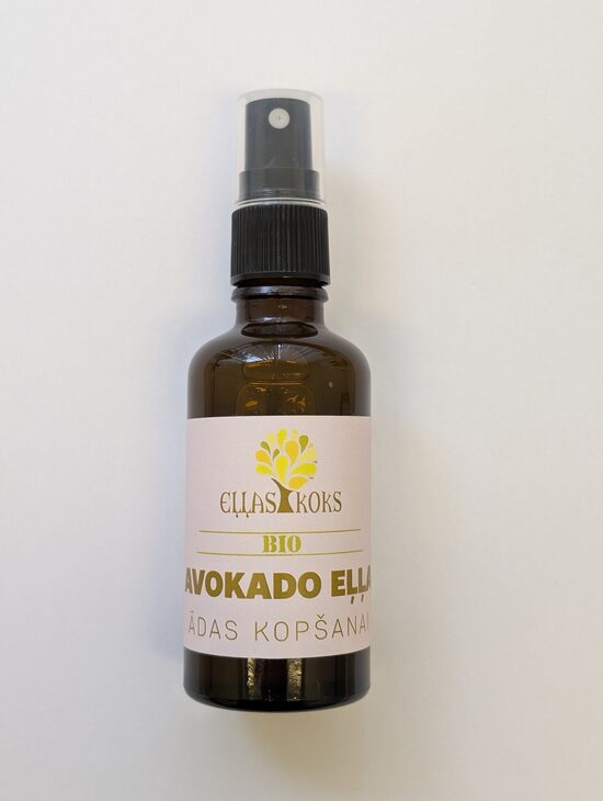 BIO Avokado eļļa, ādas kopšanai