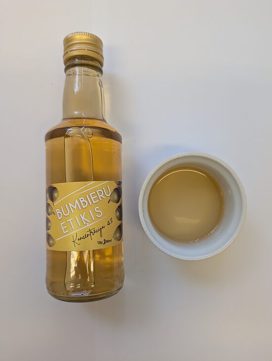 BUMBIERU ETIĶIS, dabīgi fermentēts, 4% skābes